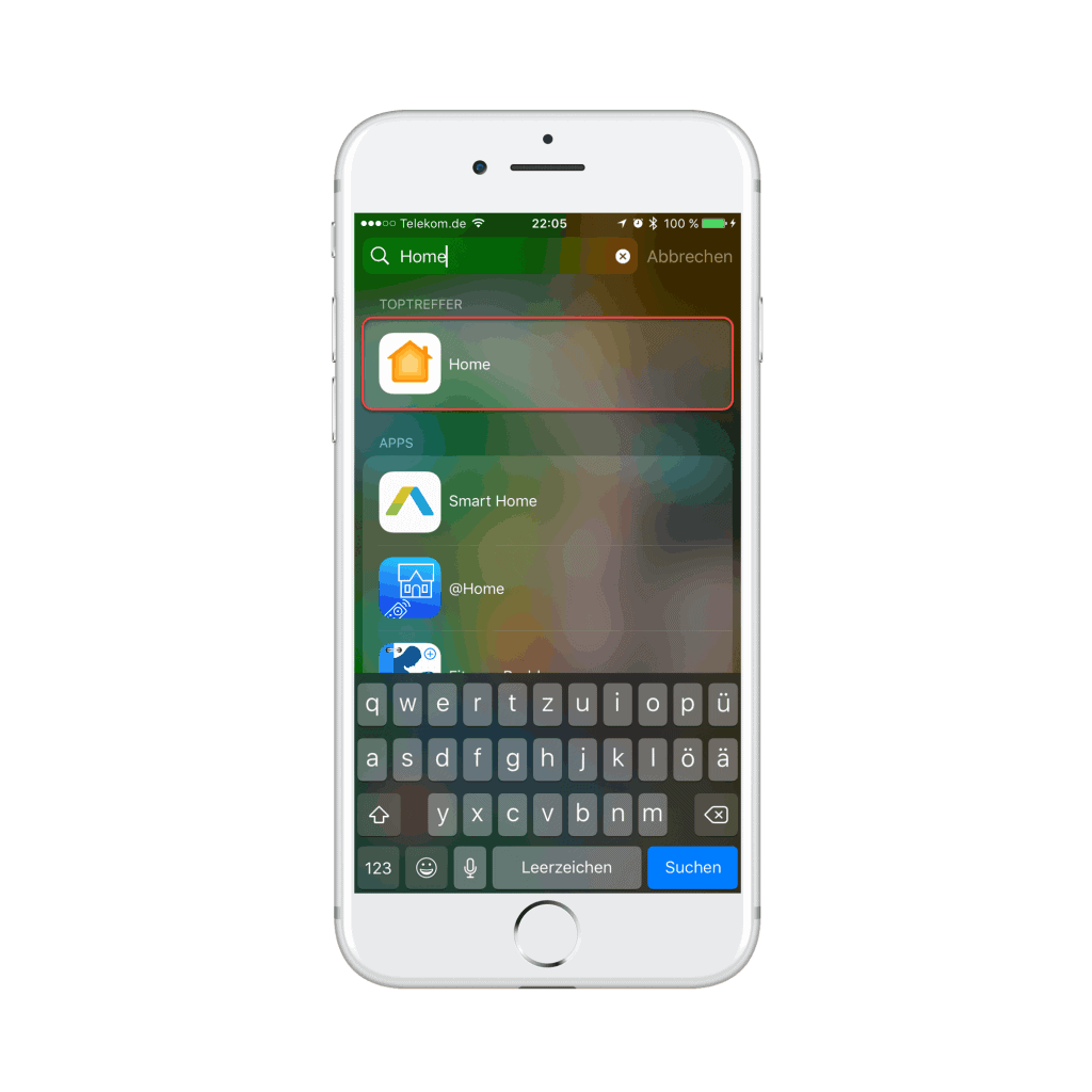 Homematic HomeKit -Adapter Homekit Einstellungen