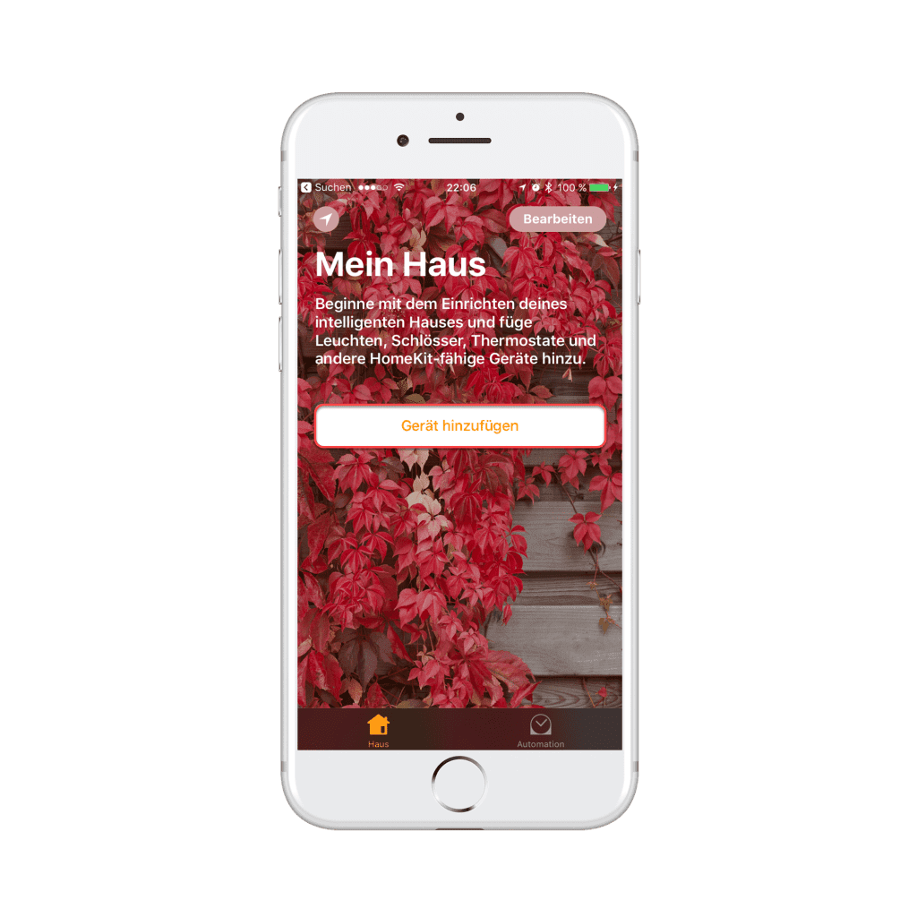 Home App Geräte hinzufügen