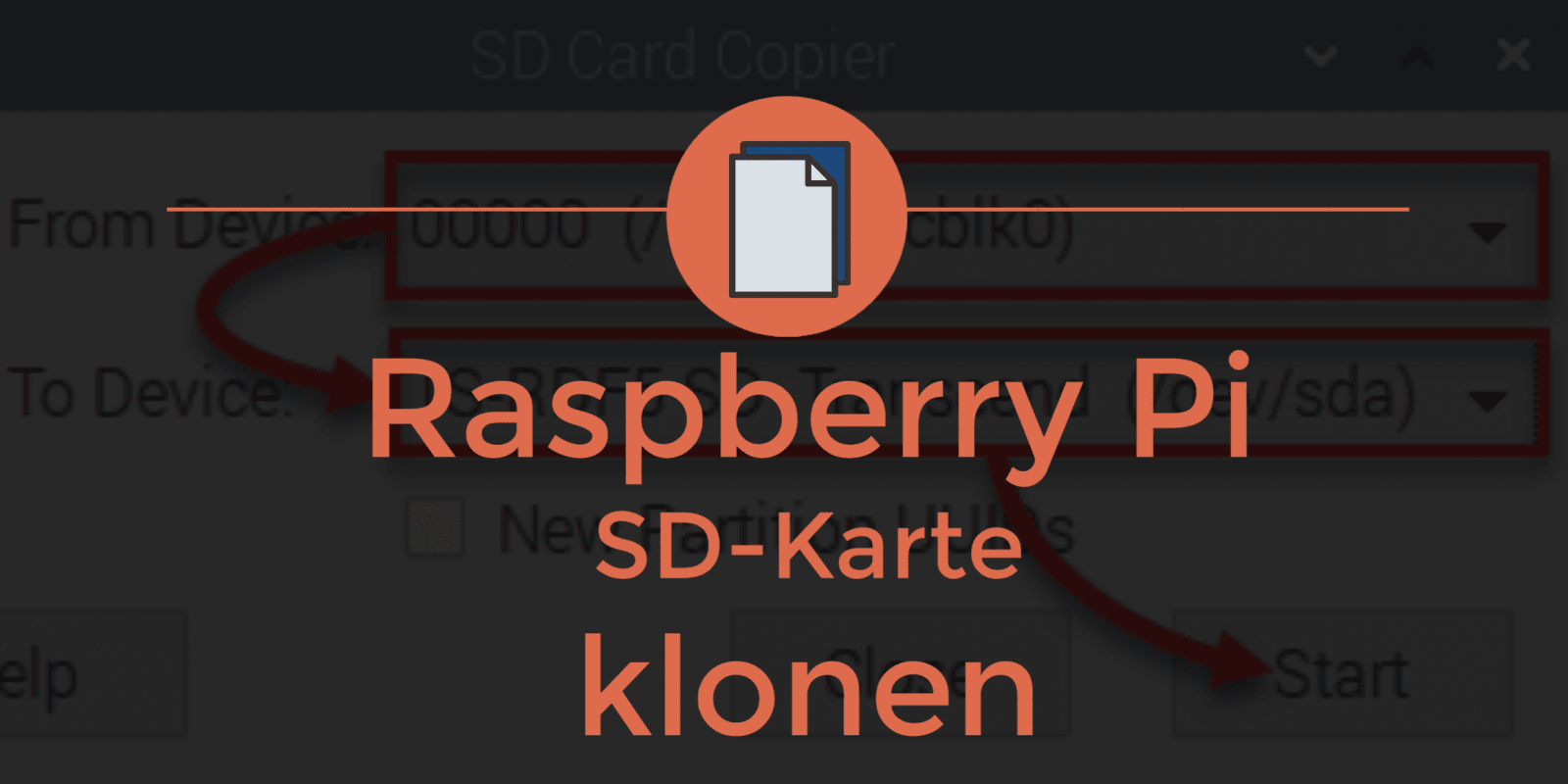 Raspberry Pi SD Karte klonen Beitragsbild