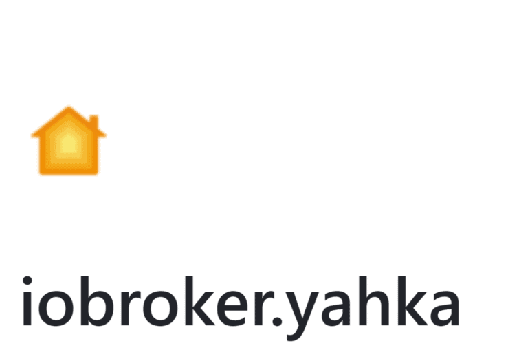 iobroker Homebridge via yahka Adapter einrichten