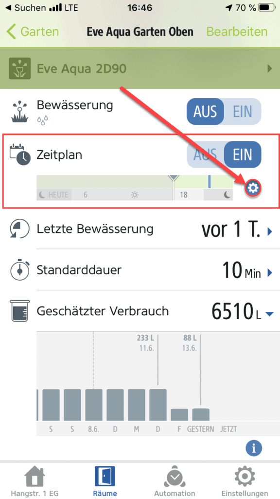 Eve Aqua Smartes HomeKit Bewässerungssystem im Test