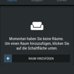 Raum in Shelly App hinzufügen