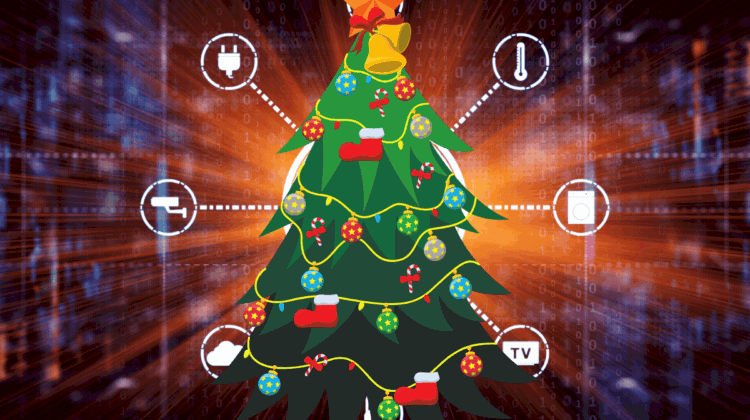 smarte Weihnachtsbeleuchtung