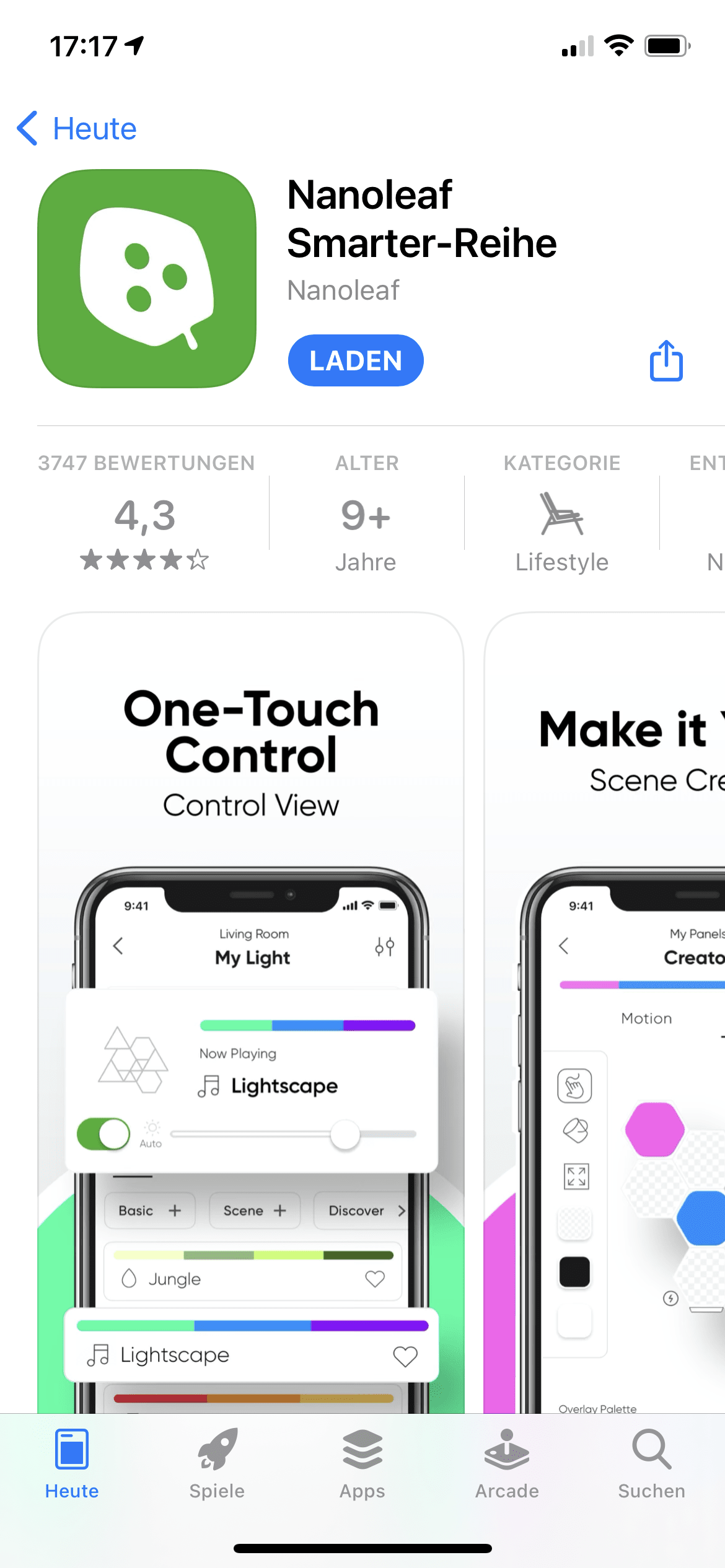 Nanoleaf App im App Store