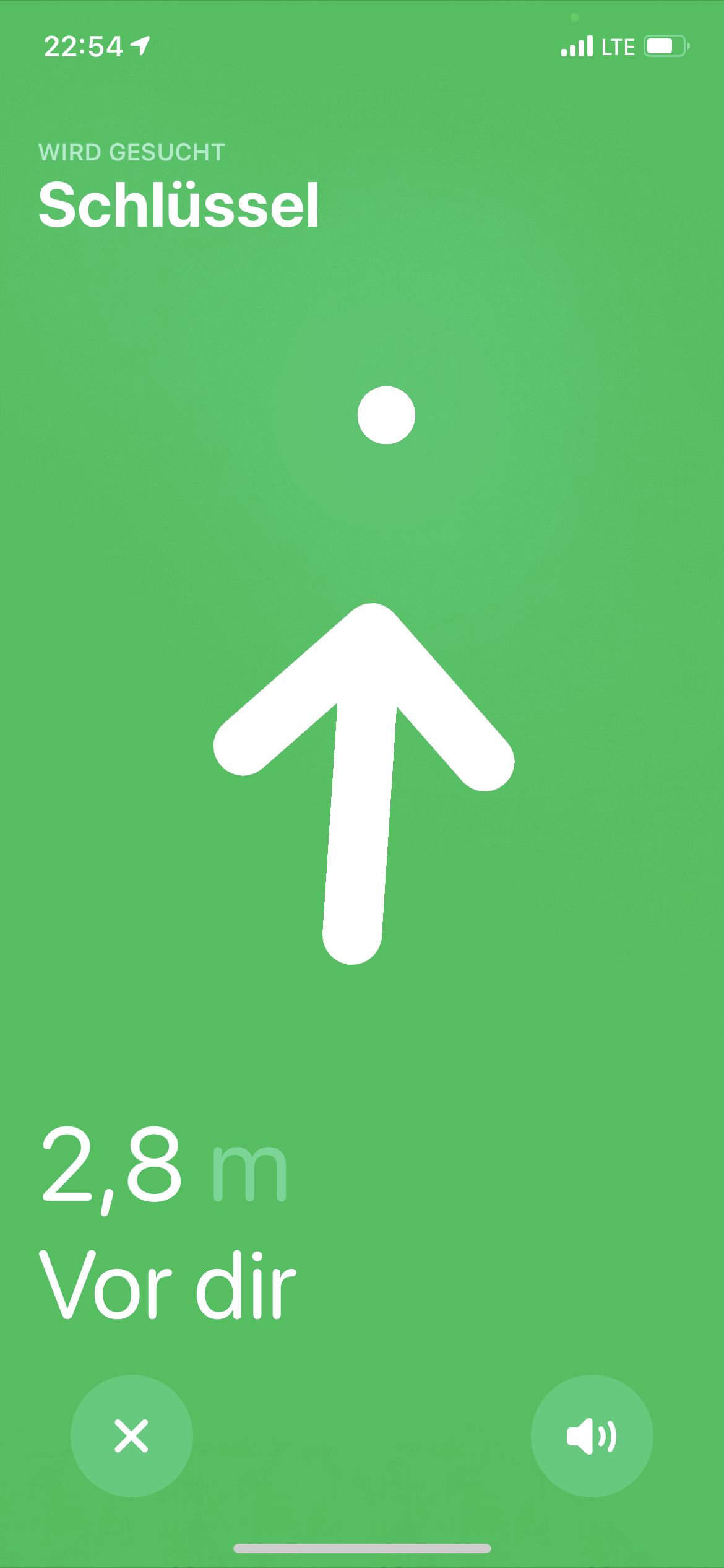 AirTag Richtige Richtung in der Wo ist App.PNG