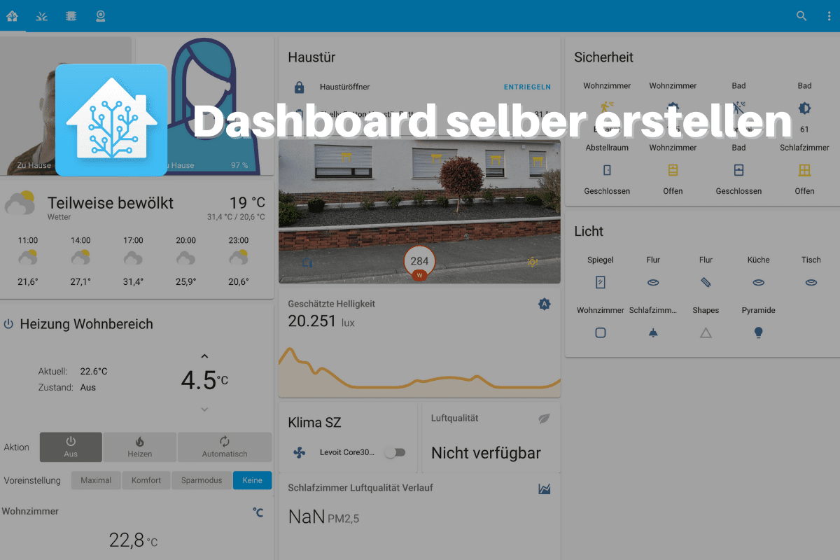 Home Assistant Dashboards erstellen & warum Themes nicht funktionieren