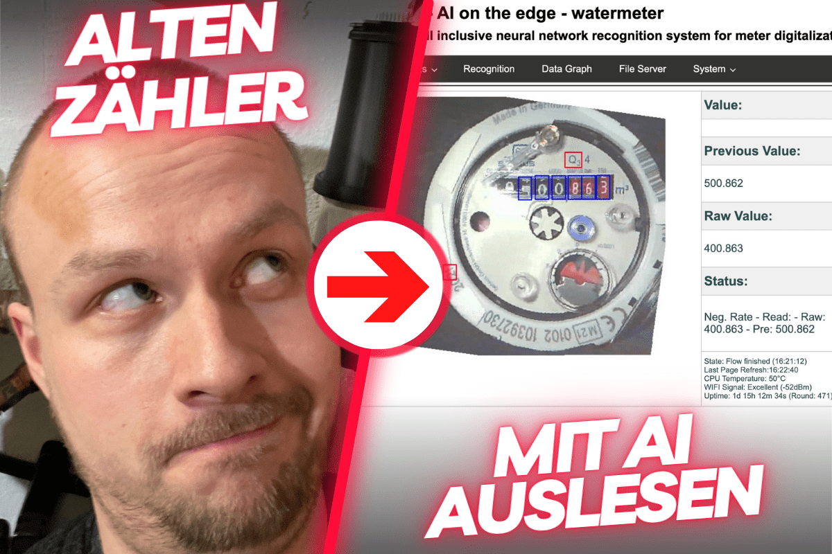 Water Meter Ai on the Edge und Home Assistant