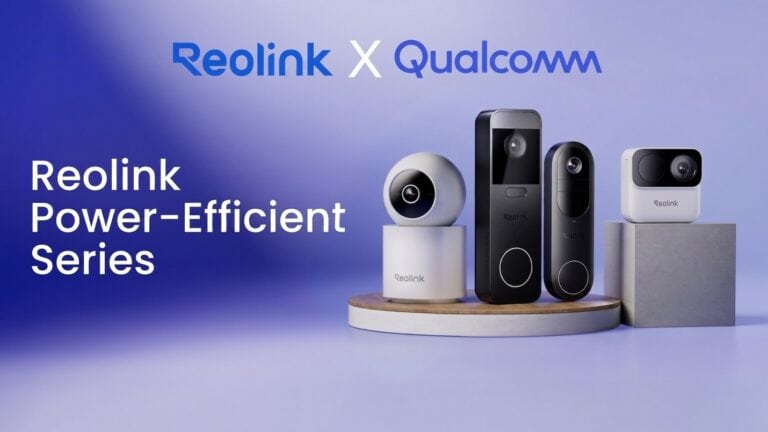 Reolink Power-Efficient Series mit Qualcomm: Innenkamera, zwei Video-Türklingeln und Akkukamera